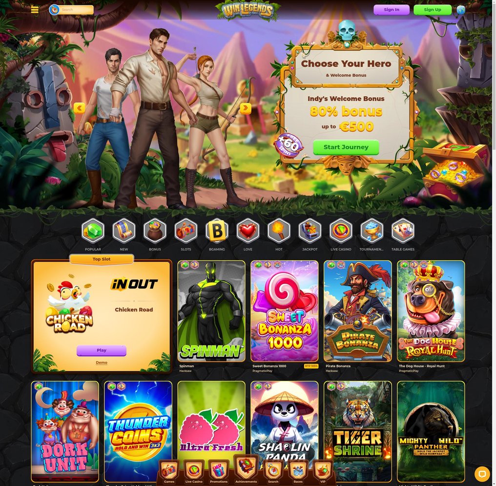 images winlegends casino